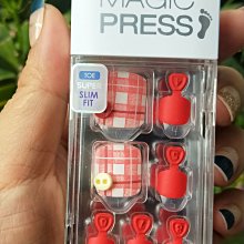 全新正品 Dashing DIVA 足部光療美甲片- MPR-081P  24片/盒+ 指甲清潔棉片一片 歷史價格詳細信息