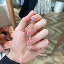 ins穿戴式果凍膠美甲成品女可反復拆卸假指甲貼片可取帶防水甲片~特價~美家小鋪 歷史價格詳細信息
