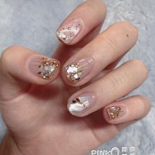 手工穿戴甲 戴安娜王妃款奢華碎鉆小眾款辣妹美甲鉆貼片 美甲貼片 指甲貼片 美甲片 穿戴甲 指甲貼 美甲貼 NK064 歷史價格詳細信息