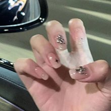 手工光療美甲片 小紅書桃心珍珠少女 顯白防水穿戴甲 歷史價格詳細信息