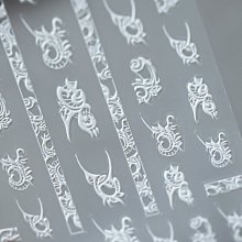 立體美甲貼紙，2020年最新款～※日系個性文字英文貼紙※～有7款可選，CA645-648；WG436-438下標區 歷史價格詳細信息