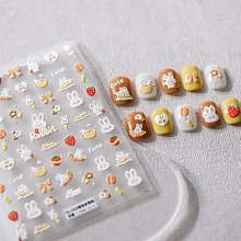 立體美甲貼紙，2020年最新款～※日系個性文字英文貼紙※～有7款可選，CA645-648；WG436-438下標區 歷史價格詳細信息