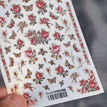 日系5D立體浮雕貼紙 聖誕貼紙 美甲貼紙 高品質 網紅熱銷 DIY背膠貼紙 NailsMall 歷史價格詳細信息