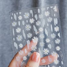 日系5D立體浮雕貼紙 聖誕貼紙 美甲貼紙 高品質 網紅熱銷 DIY背膠貼紙 NailsMall 歷史價格詳細信息
