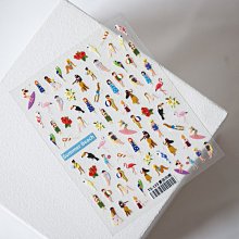 #新品#美甲材料 美甲貼 指甲貼紙  美甲貼紙 日系5D潮流指甲貼紙pro磨砂薄透浮雕美甲貼美杜莎TS0211073 MJ027 歷史價格詳細信息