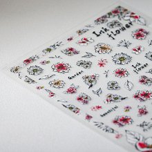 新款 美甲花朵貼紙 花朵花瓣系列 造型貼紙 3D立體浪漫優雅貼紙 超薄少女網紅裝飾品指甲貼紙 歷史價格詳細信息