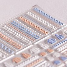 日系5D立體浮雕貼紙 聖誕貼紙 美甲貼紙 高品質 網紅熱銷 DIY背膠貼紙 NailsMall 歷史價格詳細信息
