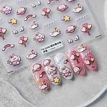 立體美甲貼紙，2020年最新款～※日系個性文字英文貼紙※～有7款可選，CA645-648；WG436-438下標區 歷史價格詳細信息