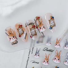 立體美甲貼紙，2020年最新款～※日系個性文字英文貼紙※～有7款可選，CA645-648；WG436-438下標區 歷史價格詳細信息