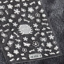 新款 美甲花朵貼紙 花朵花瓣系列 造型貼紙 3D立體浪漫優雅貼紙 超薄少女網紅裝飾品指甲貼紙 歷史價格詳細信息