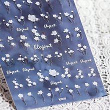 新款 美甲花朵貼紙 花朵花瓣系列 造型貼紙 3D立體浪漫優雅貼紙 超薄少女網紅裝飾品指甲貼紙 歷史價格詳細信息