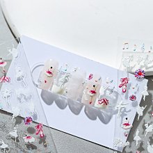 美甲材料 指甲貼紙 美甲貼紙 優質美甲水印貼紙30款七彩蝴蝶翩翩起舞女性潮流泡水轉印貼花ST001【滿200元發貨】 歷史價格詳細信息