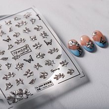 #新品#美甲材料 美甲貼 指甲貼紙  美甲貼紙 日系5D潮流指甲貼紙pro磨砂薄透浮雕美甲貼美杜莎TS0211073 MJ027 歷史價格詳細信息