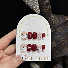 手繪穿戴甲 敲可愛貓咪爪爪棋盤格可拆卸假指甲美甲貼片成品 美甲貼片 指甲貼片 美甲片 穿戴甲 指甲貼 美甲貼 NK064 歷史價格詳細信息