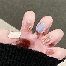 熱銷直出 簡約純色外貿新款中長款漸變極光美甲貼小眾高級感純欲氣質穿戴甲 美甲貼滿299元出貨 歷史價格詳細信息