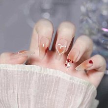 網紅ins美甲貼片穿戴式成品甲片長短款全套指甲貼片美甲店專用甲超夯 精品 歷史價格詳細信息