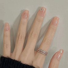 熱銷直出 溫柔恬靜風美甲假指甲貼片冰透漸變法式可拆卸穿戴甲片成品甲 美甲貼滿299元出貨 歷史價格詳細信息