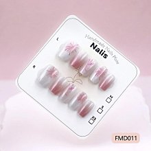 美甲穿戴甲秋冬顯白甲片美甲貼片爆 新款指甲貼美甲貼短款 歷史價格詳細信息