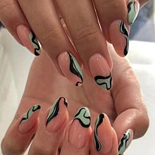 熱銷直出 穿戴甲短款豹紋裸色辣妹歐美風假指甲貼片False Nail美甲甲片 美甲貼滿299元出貨 歷史價格詳細信息