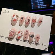 手工貼片 絲綢緞帶 美甲成品 溫柔純手工穿戴甲片可拆卸顯白定製甲片 指甲貼 美甲貼片 指甲片 美甲片 穿戴美甲 穿戴指甲-滿599免運 歷史價格詳細信息