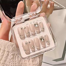 【純手工實拍】手工光療美甲貼片穿戴甲短款個性網紅玉貴狗可愛風 指甲貼片 美甲片 指甲貼34 LX063 歷史價格詳細信息