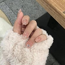 美甲穿戴甲秋冬顯白甲片美甲貼片爆 新款指甲貼美甲貼短款 歷史價格詳細信息