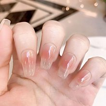穿戴甲 小紅書爆款 指甲貼片 穿戴式 可拆卸 長款閃耀蝴碟結 假指甲 美甲片 歷史價格詳細信息