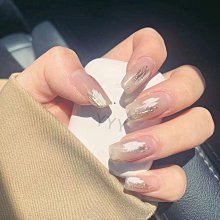 純手工光療美甲優雅顯白法式斜邊小紅書爆款 穿戴指甲貼片可拆卸 指甲貼片 美甲片 指甲貼257 LX063 歷史價格詳細信息