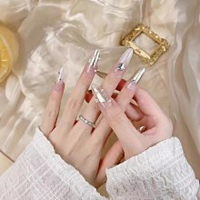 手工光療美甲片 小紅書桃心珍珠少女 顯白防水穿戴甲 歷史價格詳細信息