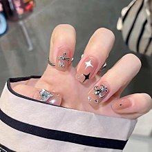 純手工美甲穿戴甲2023年新款春款短T貓眼蝴蝶可拆卸指甲貼片成品 指甲貼片 美甲片 指甲貼267 LX063 歷史價格詳細信息