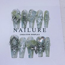 純手工穿戴甲 摩卡奶泡芭蕾款金屬色 美甲貼片 假指甲 手工穿戴甲 手工甲片 指甲貼片-滿599免運 歷史價格詳細信息