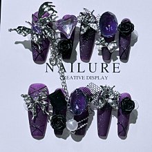 手工穿戴甲 橙色 玫瑰 蝴蝶 學生 高級 顯白 貼片指甲 歷史價格詳細信息