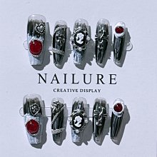 穿戴甲ins高級純欲風中長款2022新款手工美甲學生上課冰透漸變現貨熱銷- 歷史價格詳細信息