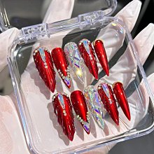 美甲假指甲片華盛美超薄系列補充裝透明尖型T型無痕穿戴甲600片 歷史價格詳細信息