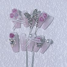 手工美甲貼片復古祖母綠色系穿戴甲顯白純色2023年新款短款高級感 歷史價格詳細信息