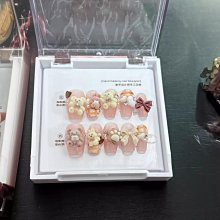 指甲貼片 美甲貼片 指甲片 甲片 美甲片 光療美甲片 贈膠水 果凍膠 橘紅暈染-雪倫小舖 歷史價格詳細信息