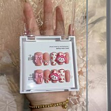 手工穿戴甲手繪暈染翡翠湖純色溫柔氣質短方圓高級穿戴甲 美甲貼 假指甲 指甲貼紙 指甲貼片 穿戴指甲 美甲片 歷史價格詳細信息