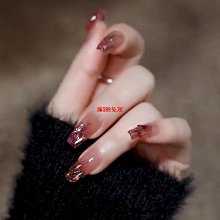 網紅ins美甲貼片穿戴式成品甲片長短款全套指甲貼片美甲店專用甲超夯 精品 歷史價格詳細信息