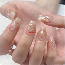 手工穿戴甲片元氣少女學生短款腮紅蝴蝶結美甲貼片可拆卸純欲 指甲貼片 美甲片 指甲貼328 LX063 歷史價格詳細信息