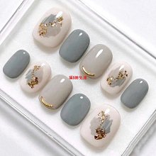 手工穿戴甲小眾辣妹甜酷金屬立體美甲貼片極光腮紅穿戴式指甲貼 歷史價格詳細信息