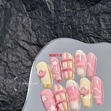 指甲貼片 美甲貼片 指甲片 甲片 美甲片 光療美甲片 贈膠水 果凍膠 橘紅暈染-雪倫小舖 歷史價格詳細信息