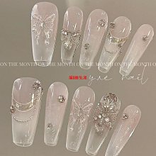 純手工美甲穿戴甲假指甲貼片美甲成品爆閃鉆鏤空魔鏡粉愛心可拆卸穿戴甲 美甲貼 假指甲 指甲貼紙 指甲貼片 穿戴指甲 美甲片 歷史價格詳細信息