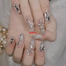 手工光療美甲片 小紅書桃心珍珠少女 顯白防水穿戴甲 歷史價格詳細信息