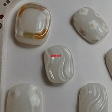 手工穿戴甲立體餅干小熊童趣顯白卡通學生短方圓可愛穿戴甲 美甲貼 假指甲 指甲貼紙 指甲貼片 穿戴指甲 美甲片 歷史價格詳細信息