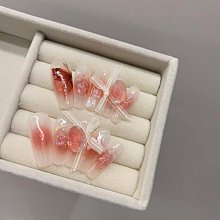 【台灣現貨送五配件包】 ❤️布契拉提 純手工美甲❤️隔日到貨❤️粉晶石貓眼 手工穿戴甲 指甲貼片 HNP036 歷史價格詳細信息