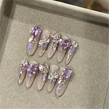 純手工穿戴甲新款法式黑色系輕奢精品光療美甲貼片成品假指甲 指甲貼片 美甲片 指甲貼227 LX063 歷史價格詳細信息