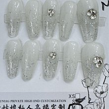 手工美甲穿戴甲 新娘孕婦可拆卸亮片閃鑽純欲 假指甲貼片光療美甲 歷史價格詳細信息