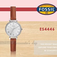 FOSSIL 羅馬字時標水鑽腕錶(ES3545)-白x36mm 歷史價格詳細信息