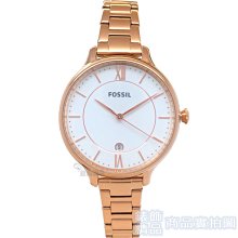 FOSSIL ES4274《美式時尚風格》36mm/百搭款超薄個性腕表/羅馬時標/焦糖咖啡x藍【第一鐘錶】 歷史價格詳細信息