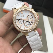 DKNY 玫瑰金白面手鍊女錶 NY2214 28mm  原廠公司貨，保固兩年 歷史價格詳細信息